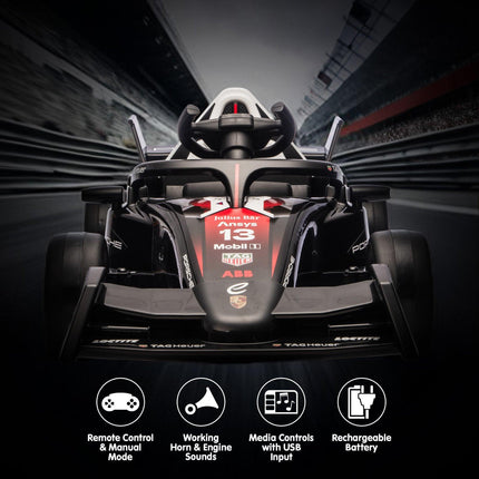 Kahuna Porsche Formula E Kids Electric Ride-on Car With Remote Control.
