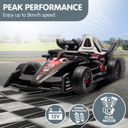 Kahuna Porsche Formula E Kids Electric Ride-on Car With Remote Control.