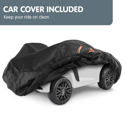 Kahuna Kahuna R8 Spyder Audi Licensed Kids Electric Ride On Car Remote Control - White.