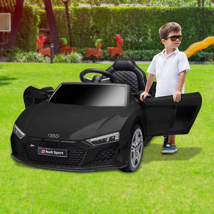 Kahuna Audi Sport Licensed Kids Electric Ride On Car Remote Control - Black.
