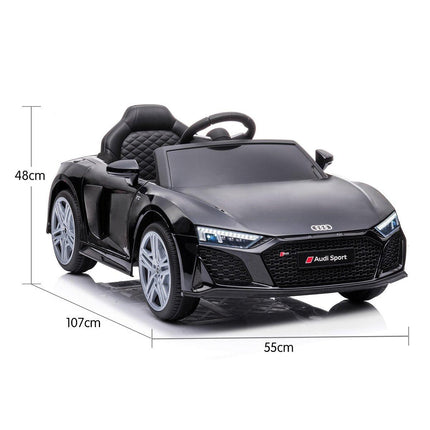Kahuna Audi Sport Licensed Kids Electric Ride On Car Remote Control - Black.