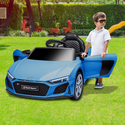 Kahuna Audi Sport Licensed Kids Electric Ride On Car Remote Control - Blue.
