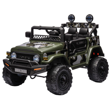Kahuna Authorised Toyota FJ Cruiser Kids Electric Ride On Car - Green.