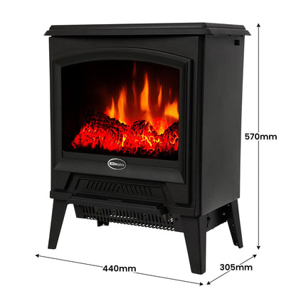 Dimplex 2kW Casper Optiflame Portable Electric Stove.