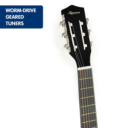 Karrera Childrens Acoustic Guitar Kids - Black.