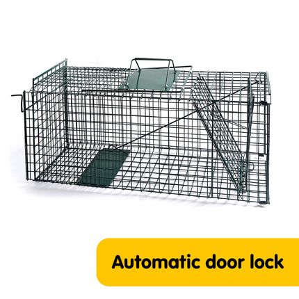 Klika Humane Live Animal Trap Possum Rat Rabbit Hare Catcher Folding Cage.