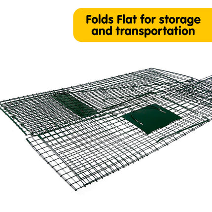 Klika Humane Live Animal Trap Possum Rat Rabbit Hare Catcher Folding Cage.