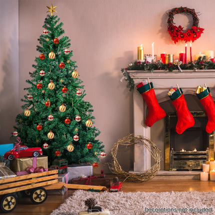 Christabelle Green Christmas Tree 2.4m Xmas Decor Decorations - 1500 Tips.