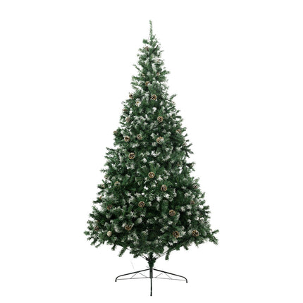 Christabelle 1.5m Pre Lit LED Christmas Tree Decor with Pine Cones Xmas Decorations.