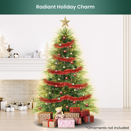 Christabelle 1.2m Prelit Everglow Fir Christmas Tree with 150 LED Lights.