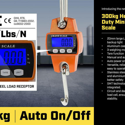 Kartrite Crane Scales Hanging 300Kg Industrial Electronic.