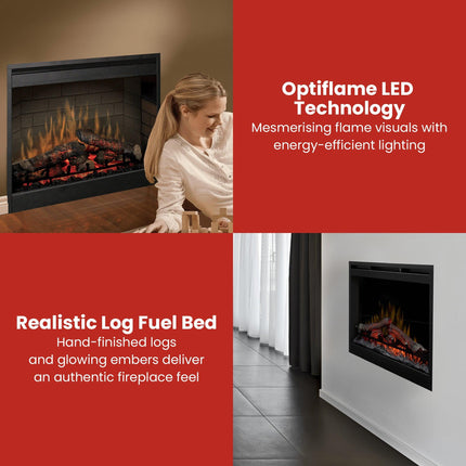 Dimplex Optiflame Electric Firebox Heater - 26-inches.