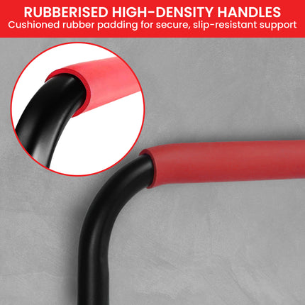 Powertrain Dip Bars Pair Load Capacity 200kg Separated Type Push-up Bars.