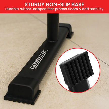 Powertrain Dip Bars Pair Load Capacity 200kg Separated Type Push-up Bars.