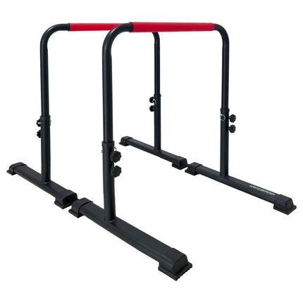 Powertrain Height-Adjustable Dip Bars Pair Load Capacity 200kg Separated Type.