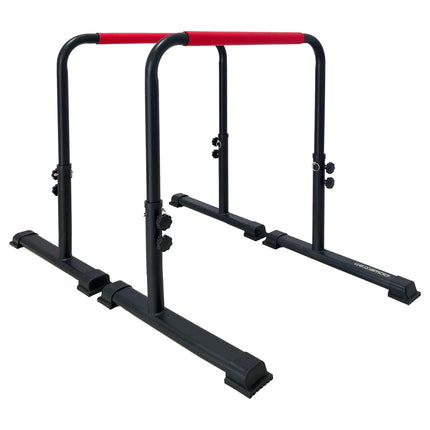 Powertrain Height-Adjustable Dip Bars Pair Load Capacity 200kg Separated Type.