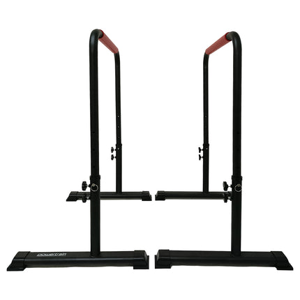 Powertrain Height-Adjustable Dip Bars Pair Load Capacity 200kg Separated Type.