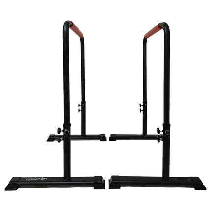 Powertrain Height-Adjustable Dip Bars Pair Load Capacity 200kg Separated Type.