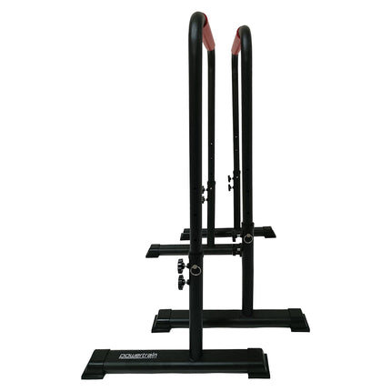 Powertrain Height-Adjustable Dip Bars Pair Load Capacity 200kg Separated Type.