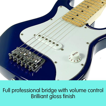 Karrera Electric Childrens Kids Guitar - Blue.