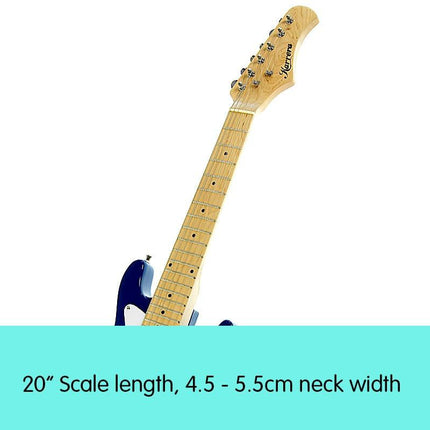 Karrera Electric Childrens Kids Guitar - Blue.