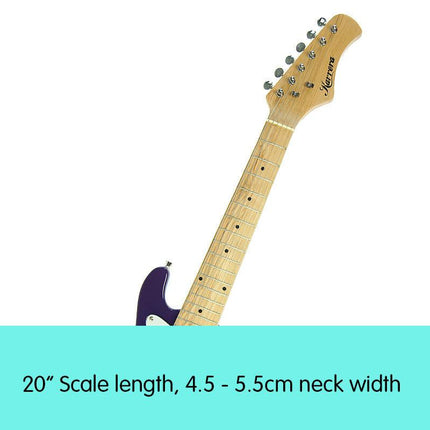 Karrera Electric Childrens Guitar Kids - Purple.