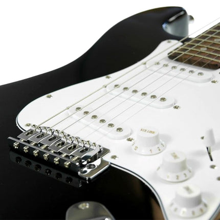 Karrera 39in Electric Guitar - Black.