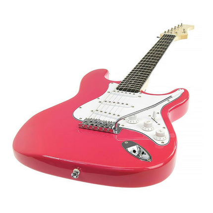 Karrera 39in Electric Guitar  - Pink.