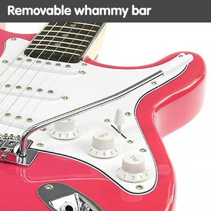 Karrera 39in Electric Guitar  - Pink.