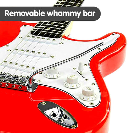 Karrera 39in Electric Guitar - Red.