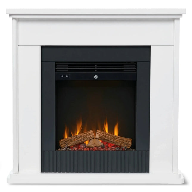 Dimplex 2kW Mini Mantle Embassy Suite Electric Fireplace with Optiflame.