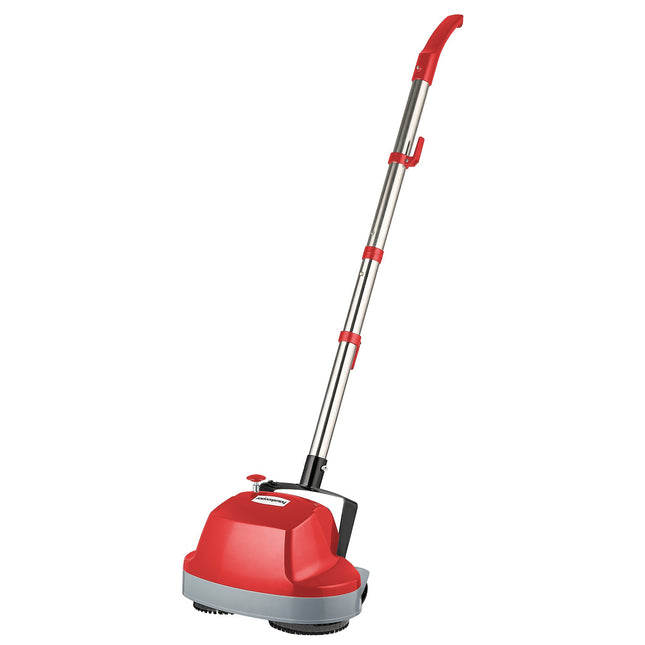 Klika Hauskeeper 5 in 1 Electric 240V Floor Polisher w/ 6M Power Cable Timber Hard Waxer Buffer Cleaner Red.