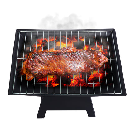 Wallaroo Portable Outdoor Fire Pit for BBQ, Grilling, Cooking, Camping.