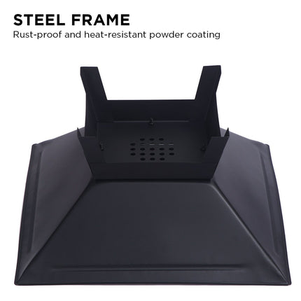 Wallaroo Portable Outdoor Fire Pit for BBQ, Grilling, Cooking, Camping.