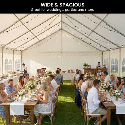 Wallaroo 12m x 6m outdoor event marquee carport tent.
