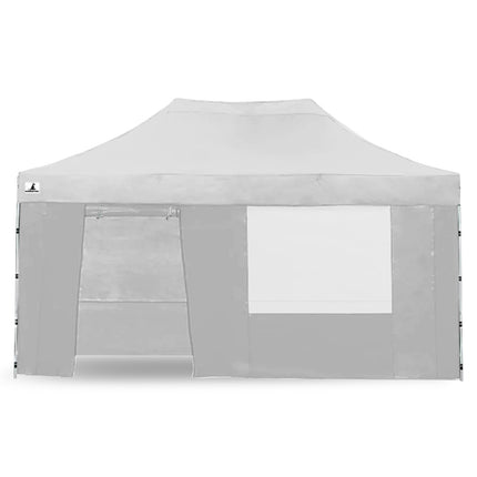 Wallaroo Gazebo Tent Marquee 3x4.5m PopUp Outdoor White.