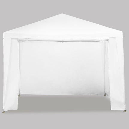 Wallaroo 3x3m Outdoor Party Wedding Event Gazebo Tent - White.