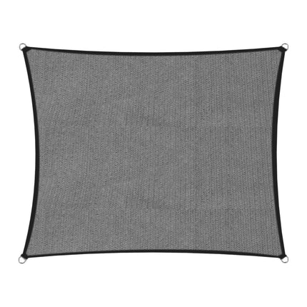 Wallaroo Outdoor Sun Shade Sail Canopy Grey Square 3.6 x 3.6M.