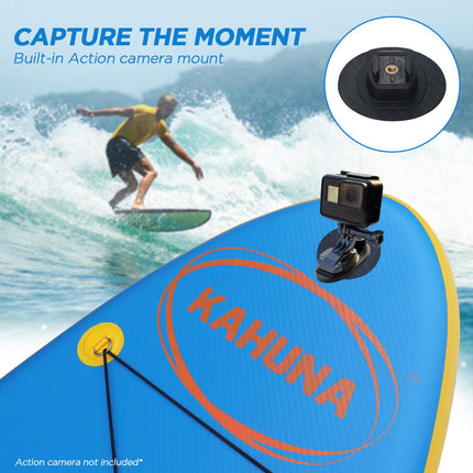 Kahuna Hana Inflatable Stand Up Paddle Board 10FT w/ iSUP Accessories.