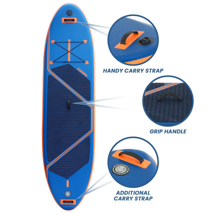 Kahuna Kai Premium Sports 10.6FT Inflatable Paddle Board.