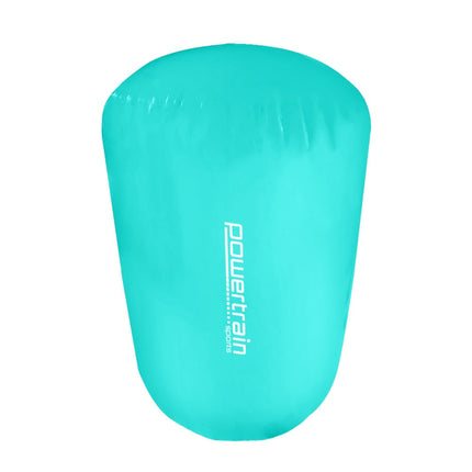 Powertrain Sports Inflatable Gymnastics Air Barrel Exercise Roller 120 x 75cm - Green.