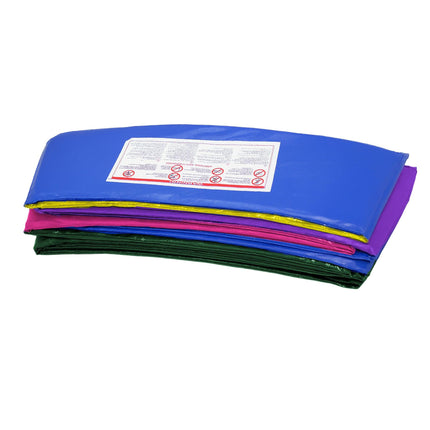 Kahuna 6ft Trampoline Replacememnt Safety Pad Cover and Spring Jumping Bounce Mat Rainbow.