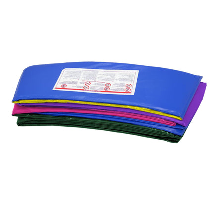 Kahuna 8ft Replacement Trampoline Safety Pad Cover and Jumping Spring Mat - Rainbow.