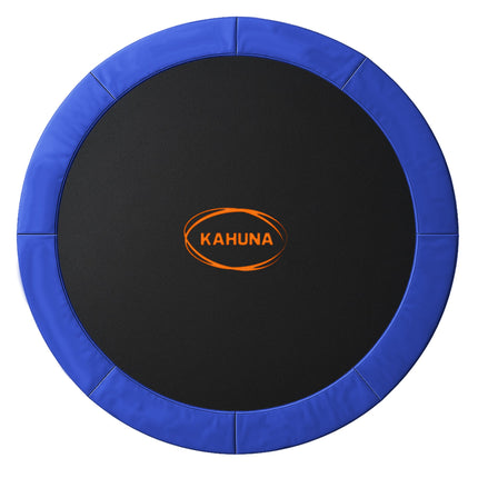 Kahuna 10ft Replacement Trampoline Safety Pad Cover and Jumping Spring Mat - Blue.