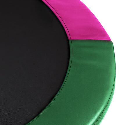Kahuna 10ft Replacement Trampoline Safety Pad Cover and Jumping Spring Mat - Rainbow.