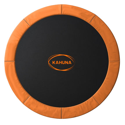Kahuna 14ft Replacement Trampoline Safety Pad Cover and Jumping Spring Mat - Orange.