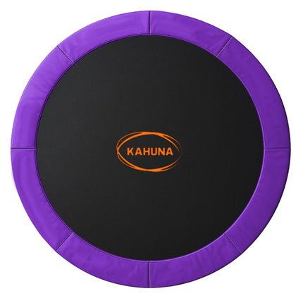 Kahuna 14ft Replacement Trampoline Safety Pad Cover and Jumping Spring Mat - Purple.