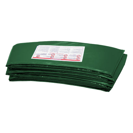 Kahuna 12ft Trampoline Pad and Net - Green.