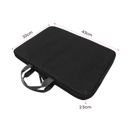 Klika 15.6” Water-Resistant Laptop Sleeve Bag.