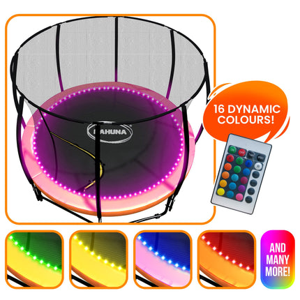Kahuna LED Kit Suits 6ft-8ft Trampolines Multi-Colour Smart Motion Sensor Lighting with 16 colours.